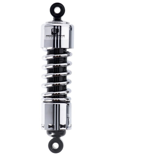 PS, 412 series shock set. 11". STD Duty. Chrome